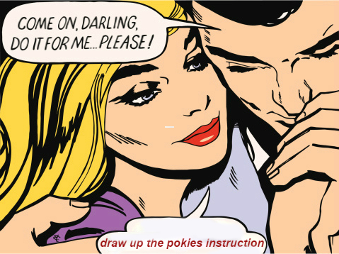 pokies instruction